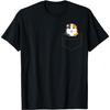 Meerschweinchenbesitzer Niedliches Taschen-Meerschweinchen T-Shirt