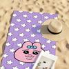 Cute O-Opanchu Fashion U-Usagi Towel Soft Pool Gift For Travel Gym Shower Camping Quick Dry Sports Large Beach Towels