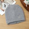 Fashion Versatile Winter Hat Women's Big Head Circumference Show Face Small Baotou Hat Ear Protector Warm Knitted Wool Hat
