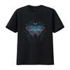 T-shirt Dayseeker Moon Moth Design Notturno Mistico con Accenti Floreali Perfetta per Amanti della Natura Appassionati di Fantasy