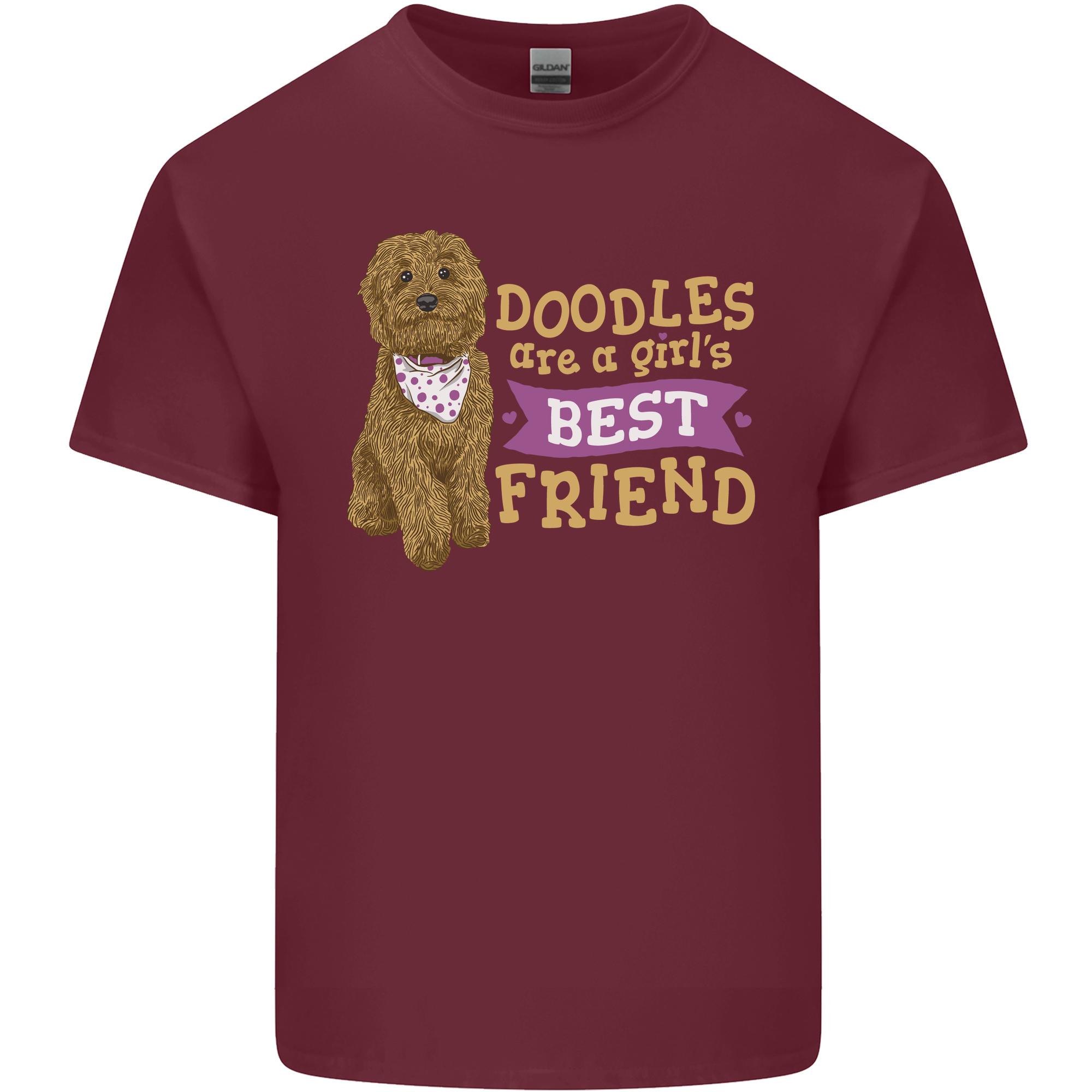 Doodles Girls Best Friend Goldendoodle Dog Unisexs Light Cotton TShirt S