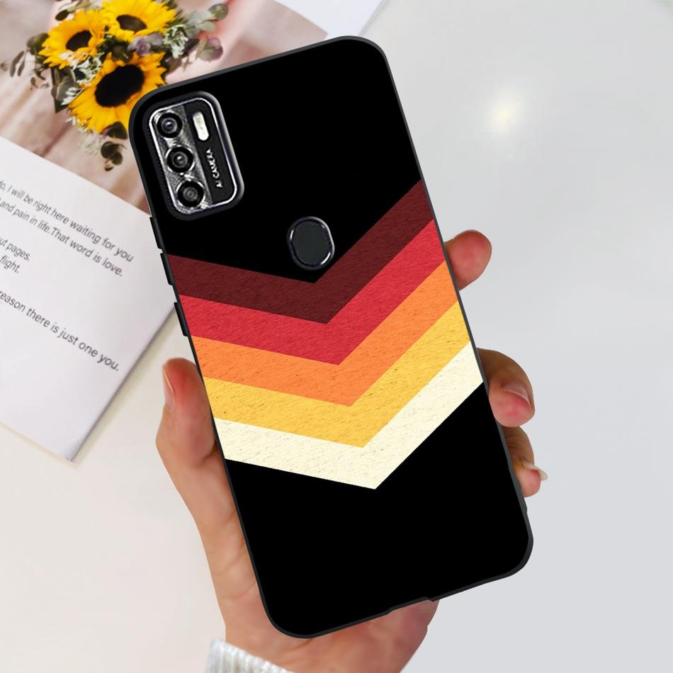 For ZTE Blade A7s 2020 Case Zte A7020 Blade A7s 2020 Fashion Cool Pattern Black Silicon Soft Phone Cases