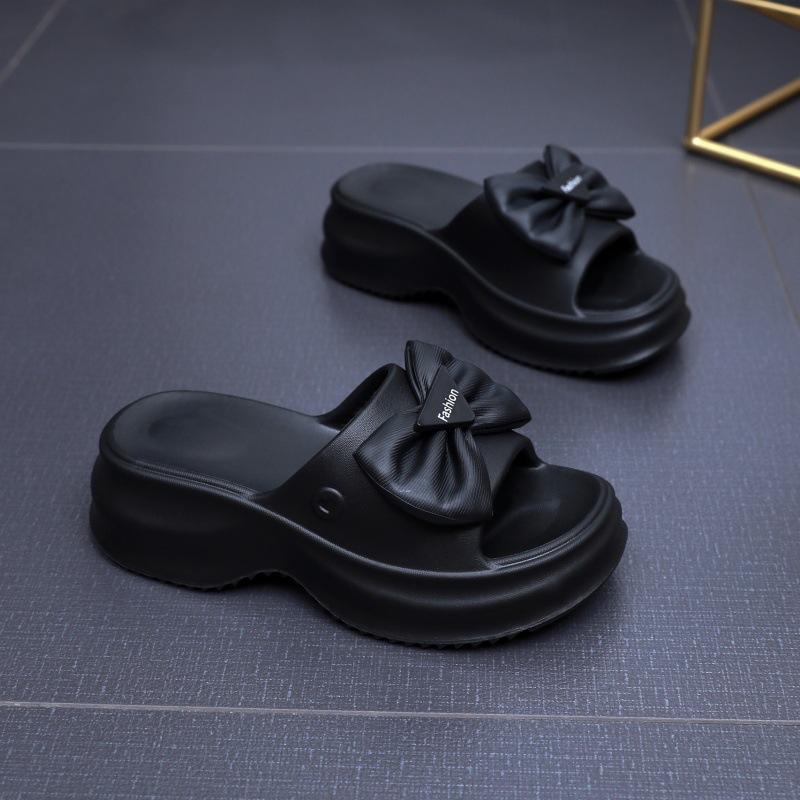 EVA Thick-soled Slippers Women's Summer New Summer Seaside Slippers Thick-soled Beach Wear Cool Slippers