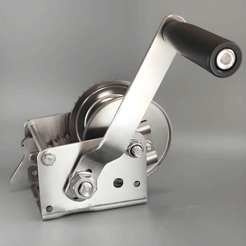 Lvkun 800 Series Manual Hand Crank Winch with 10m Rope Hook