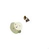 Silent Cartoon Wall Clock Sculpture Vintage Decorative Resin Figurine Ornament for Kitchen Office