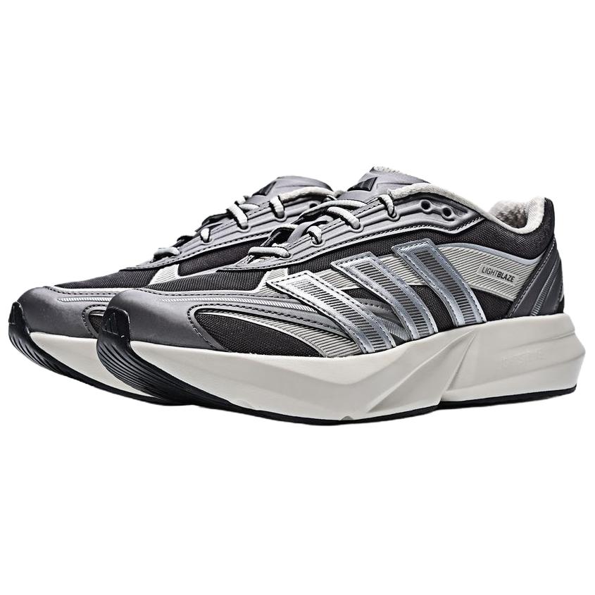 Adidas Lightblaze Glow Versatile Comfortable Casual Running Shoes Women sneaker Gray HQ7463