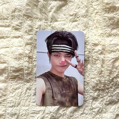 [USED] ATEEZ Wooyoung Trading Card OUTLAW BOUNCY Platform