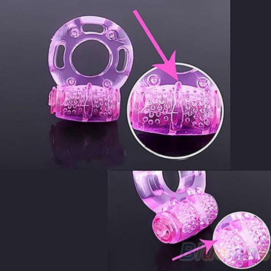 Men Vibration Delay Premature Ejaculation Lock Penis Ring Sex Toy Adult Male Gift