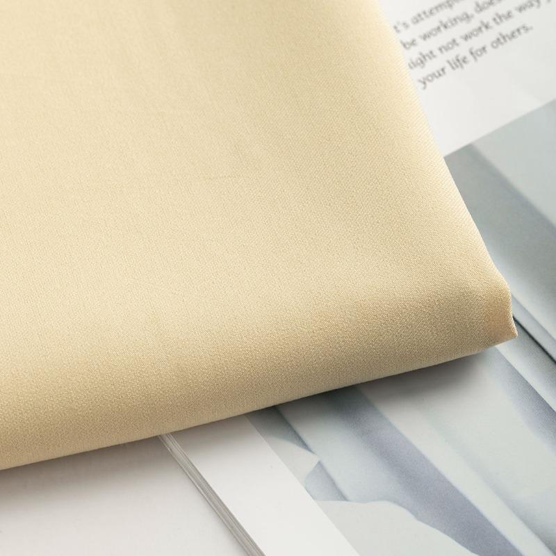 Polyester Anzugstoff Leichte Zweifarbigkeit Knitterarm Pro Meter für Herren/'s JK Hemd Uniform DIY Damen/'s Stoff Nähen Weiß