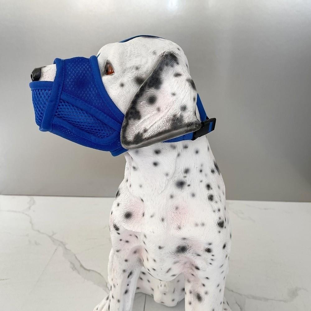 Breathable Dog Mesh Muzzle Prevent Barking Dog Muzzle Buckle Pet Training Muzzle  Dog Walking