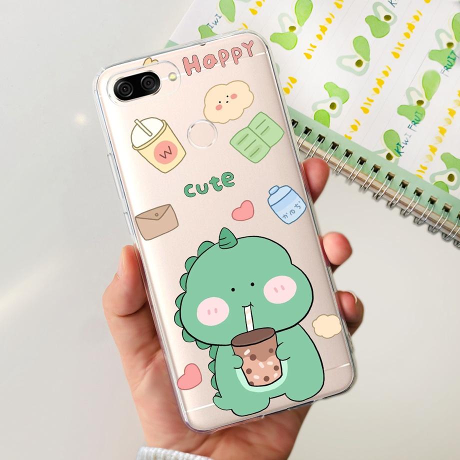 For ASUS ZenFone Max Plus M1 ZB570TL Case X018D Soft TPU Clear Silicone Fundas Protective Cover For Asus ZB570TL Phone Case Capa
