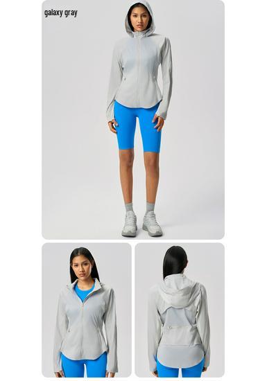 Summer UPF50+ Quick-Dry Sun Protection Jacket with Hidden Hood