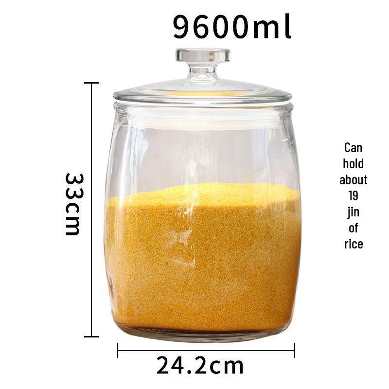 ZISIZ Glass Kimchi and Food Storage Jar