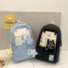 Schoolbag Japanese girls schoolbag Junior high school students Korean version large capacity backpack College wind backpack High school students