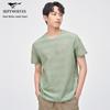 Septwolves Men's 100% Cotton Short Sleeve Round Neck T-Shirt