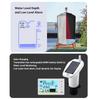Ultrasonic Level Sensor Water Tank Liquid Depth Meter Electronic Digital Display Receiver Transmitter for Household Use
