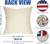 4Th Of July Patriotic Decorative Throw Pillow Covers Set Of 4, America Usa Red White Blue Stripes Stars Porch Outdoor Pillowcase