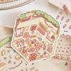 Zaomo PET 3D Coffee Bread House Cute DIY Scene Decoration Sticker
