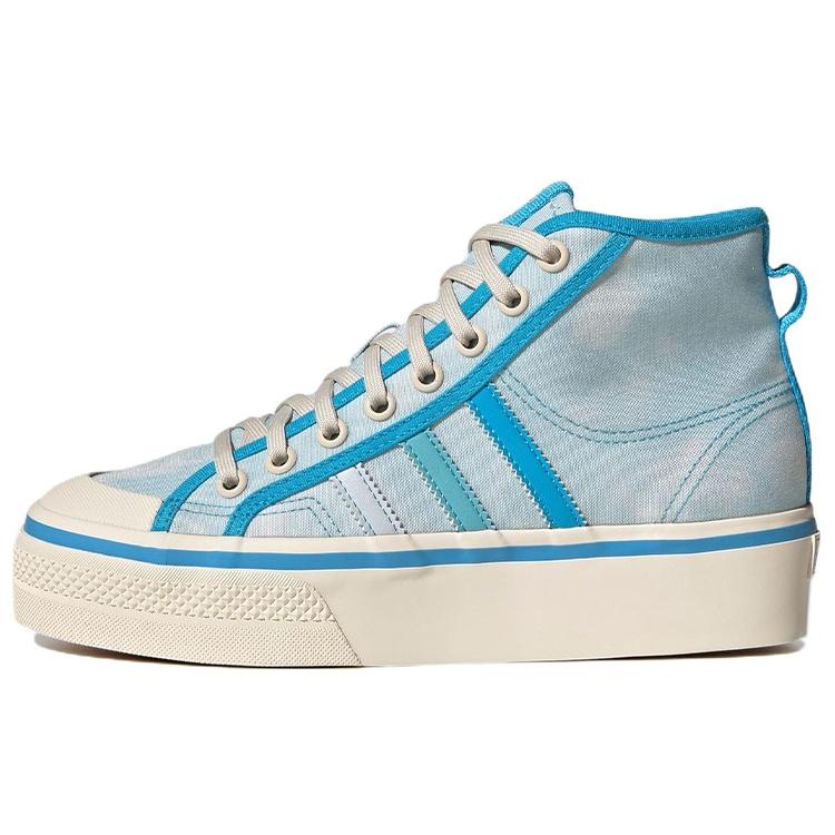 (WMNS) adidas Nizza Platform Mid Almost Blue Pantone Women s GX4604 EU 35⅔