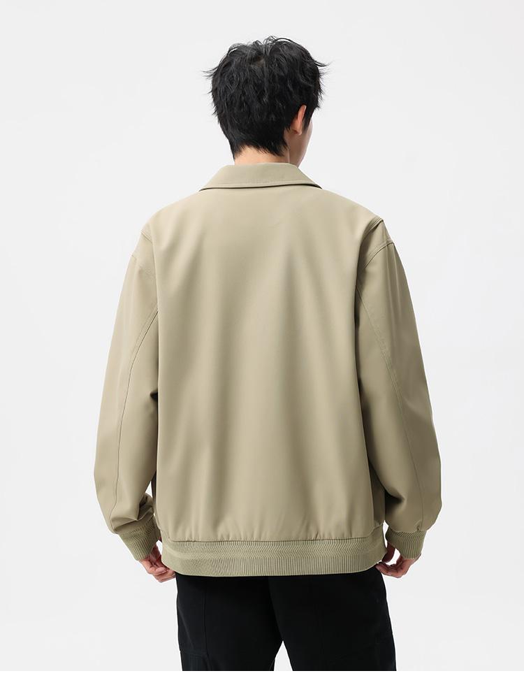 [Lapel Simplicity] Light Business Skin friendly Simplicity Versatile Casual Men's Jacket