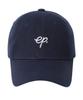 Ipidibellob Vintage Leather Strap Ball Cap Navy