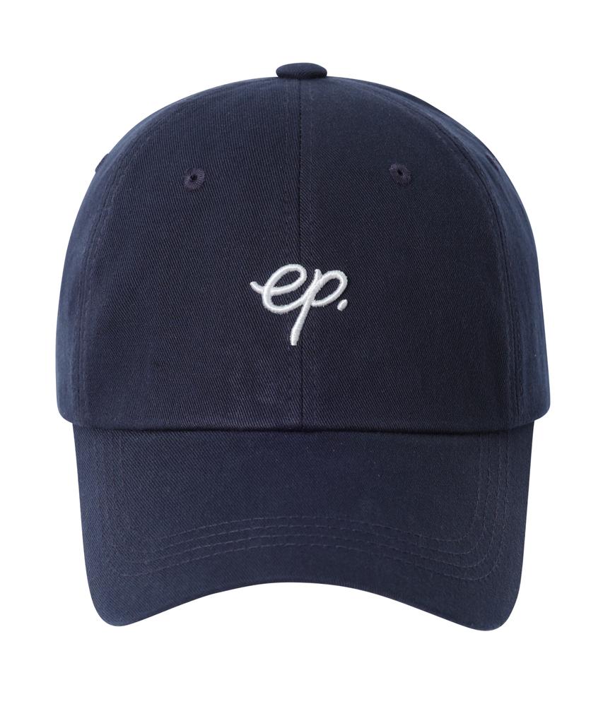 Ipidibellob Vintage Leather Strap Ball Cap Navy
