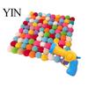 Fun Ejection Games for Pets Ball Launcher Cat Toy, Plush with Soft Fuzzy Cats Balls, Interactive Fetch Toy Bored Indoor Kittens Hands Free Play Tools