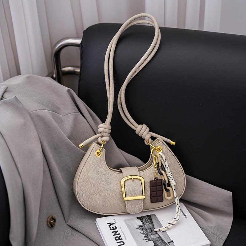 Premium Sense of Foreign Style Women's Bag 2025 New Versatile Niche Design Single Shoulder Underarm Bag Spring and Summer Dumpling Bag