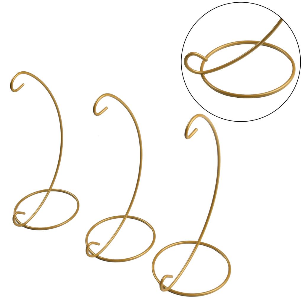 Ornament Suport de Afișare Suspendat Suport de Fier Umeraș Simplu Metal Suport pentru Globuri