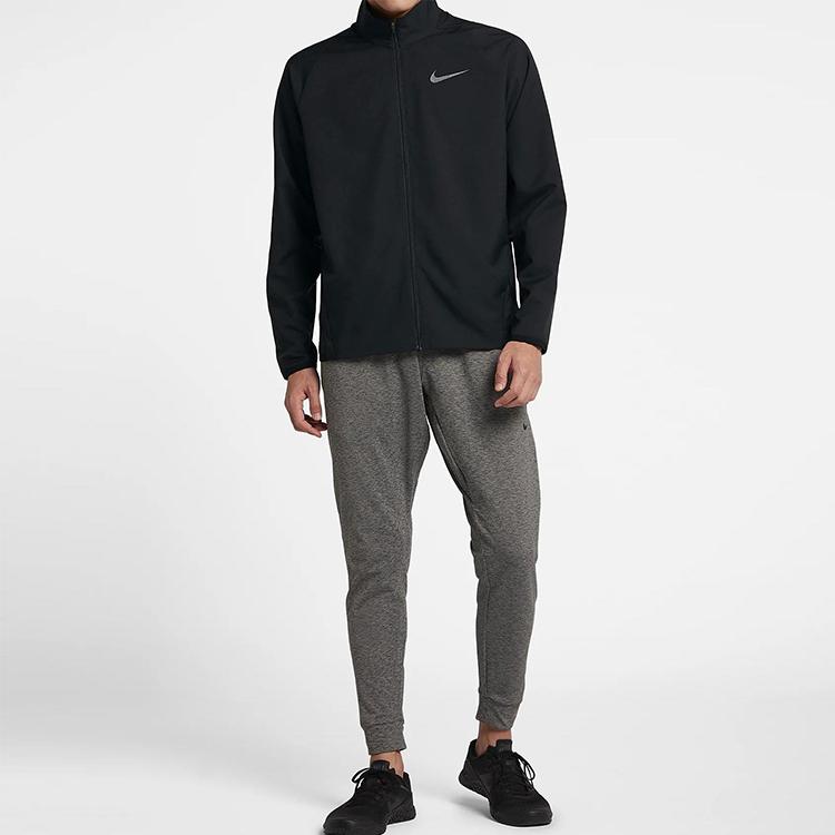 Nike Dri-FIT Casual Sports Woven Training Jacket Men Jackets Black 928011-013