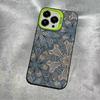 Retro Pattern Phone Case for iPhone 13/14/15 Pro & 16/17 - European & American Style