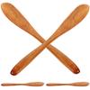 4 Pcs Phoebe Jam Knife Wooden Butter Cream Home Kitchen Supply Spreader Bread Child