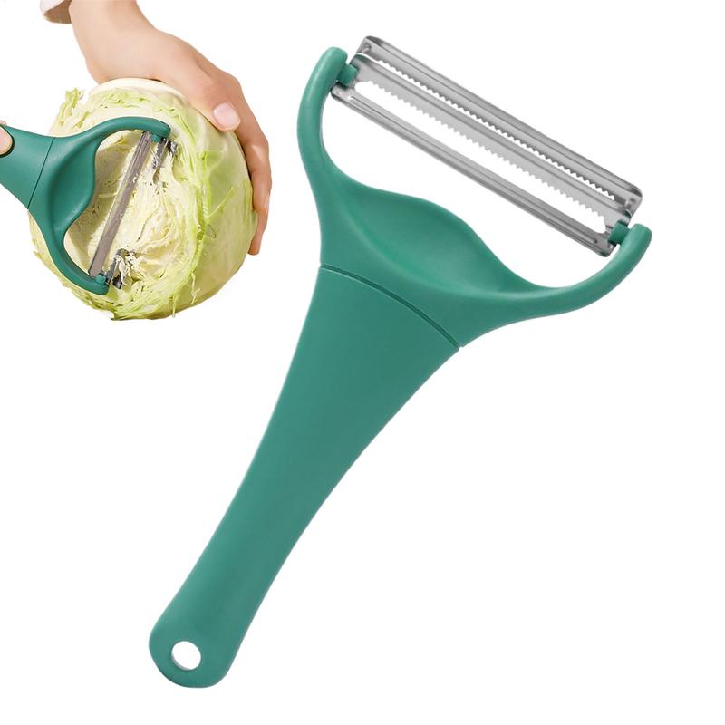Cabbage Slicer Shredder Handheld Double-headed Potato Peeler Stainless Multi-function Vegetable Cucumber Chopper For Kitchen