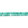 10mm Natural Green and White Stone Beads for DIY Jewelry Making