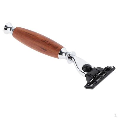 Manual Safety Double Edge Shaver Beard Facial Grooming Tool