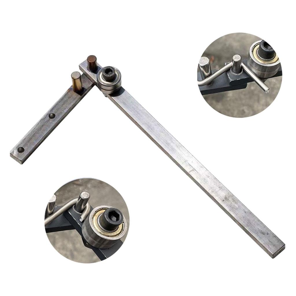 Manual Bending Machine Stable Pipe Bender for Aluminum Tube Iron 12mm