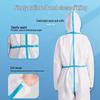 Hooded Disposable Full-Body Protective Suit: Dustproof, Waterproof, for Farm, Spray Paint, and Epidemic Prevention