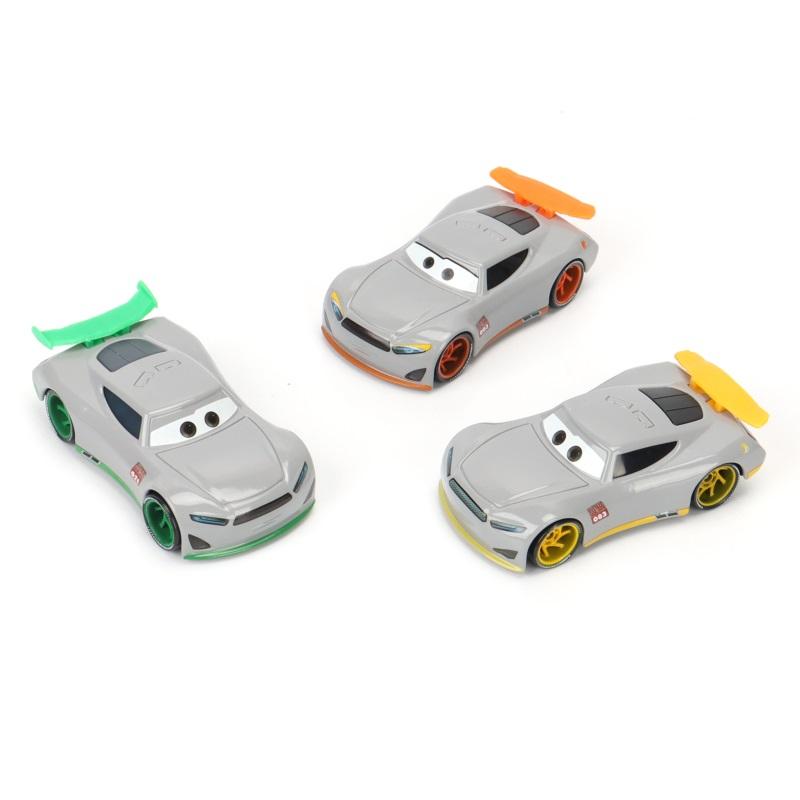 Cars Toy Christmas McQueen ROUTE 66 McQueen Chick Hicks Racing Car 1:55 Diecast Alloy Car Model Boy's Christmas Gift