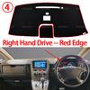 Dashboard Sun Shade Cover Mat 2010 2013 2016 2017 Pad Anti-UV Non-Slip Carpet for Mitsubishi Delica D:5 D5 D-5 5Gen 2007-2018