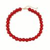 Collana Semplice in Acrilico con Perline Rotonde Collana con Perline Fatte a Mano Gioielli Fashion Statement Per Donne