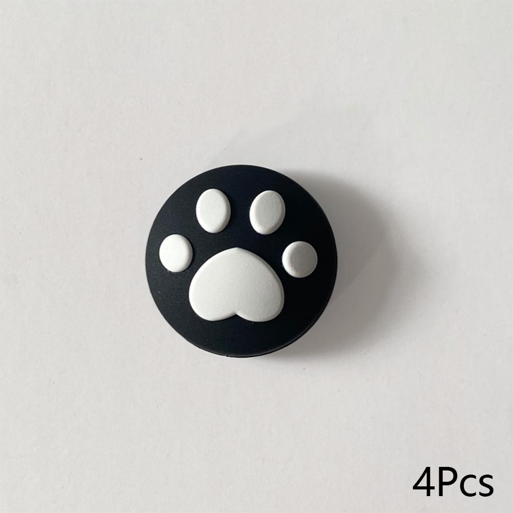 

4 шт./компл. резиновые мягкие аналоговые колпачки защитный чехол для кнопок для переключателя Nintend OLED Joycon ручка для большого пальца для переключателя NS P-4Pcs