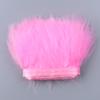 1Meters Furry Turkey Feathers Trim Ribbon White Natural Plumes For Traditional Holiday Dress Sewing Plumas Accessories