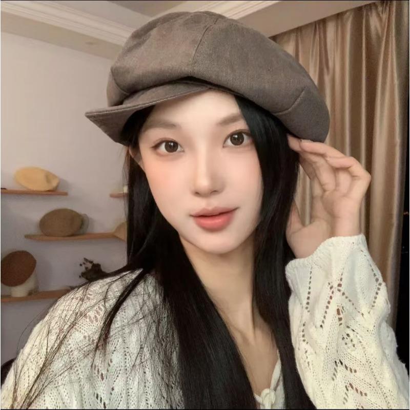 

Autumn and Winter New Vegetarian Board with Three Hats and Many Kinds of Wear Fabere Octagonal Hats M（56-58cm）