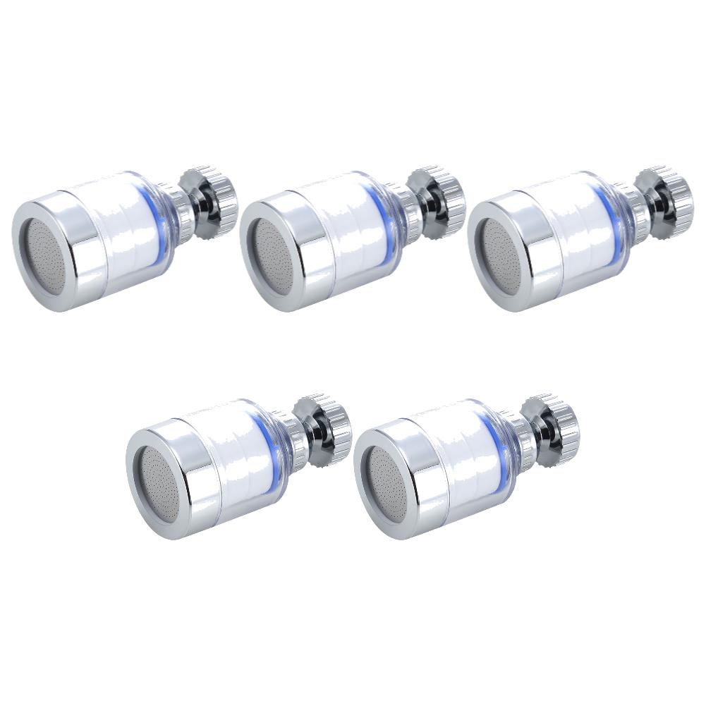 Faucet Filter Element Water Purifier Filter Remove Chlorine Heavy Metal Faucet Adapter PP Cotton Filtration for Kitchen Bathroom