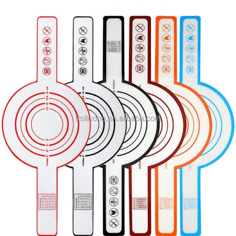 Silicone Baking Mat & Pot Holder with Long Handle for Dutch Oven