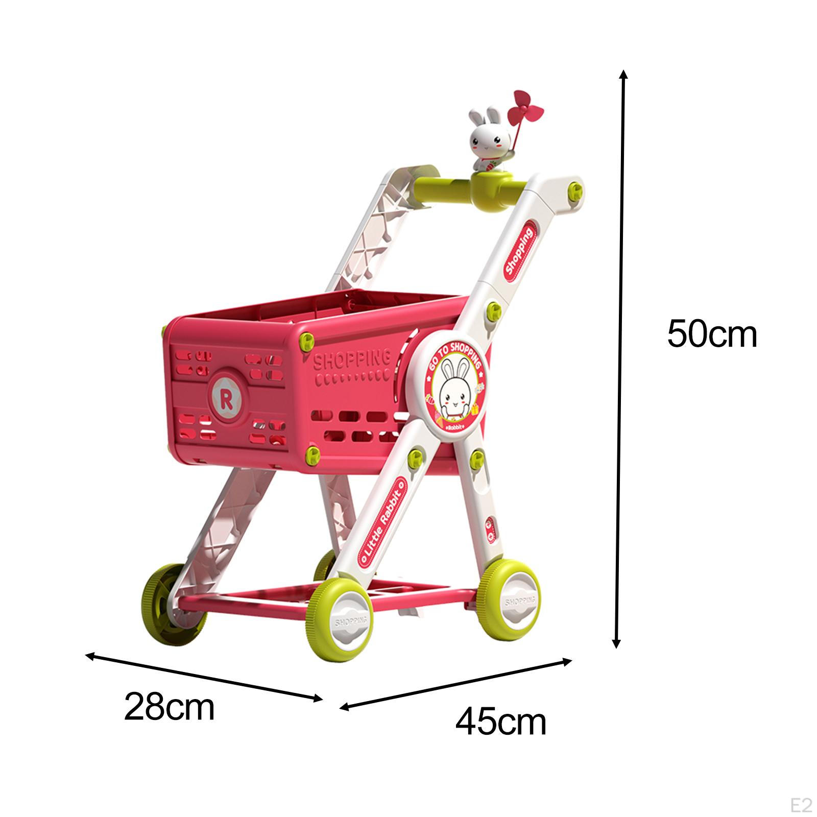 Детская игрушечная тележка для покупок — фото 5