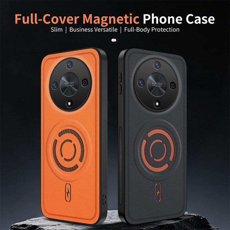 For Honor X9B Case Honor X50 X50 Pro X50 GT Cover Magic6 Lite Phone Case Luxury Magnetic Silicone ShockProof Protective Cover