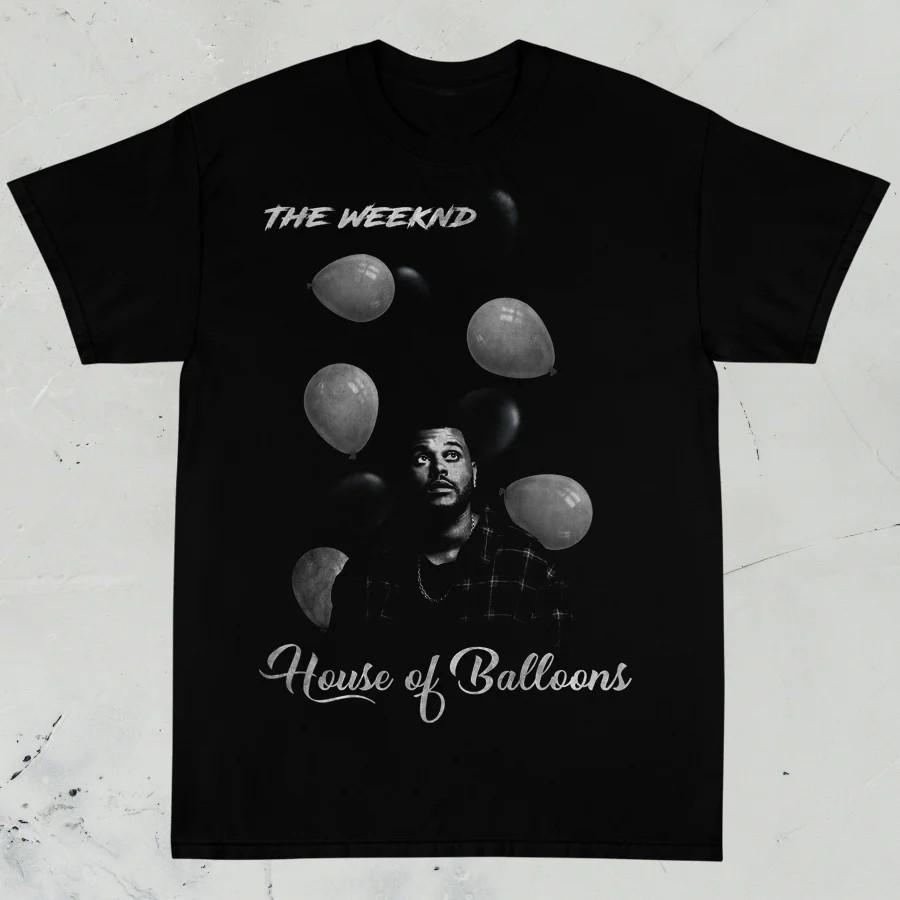 The Weeknd - Эра Trilogy Черная хлопковая футболка с коротким рукавом S-234XL ND286 Унисекс футболка XXL