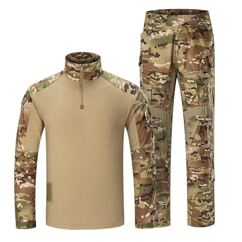G3 Frog Suit Uomo Manica Lunga Camouflage Americano CP Istruttore Outdoor Ventilatore Militare Allenamento