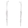 18 Pcs/Bag Icicle Drop Christmas Clear Icicle Pendants  Winter Party Decor